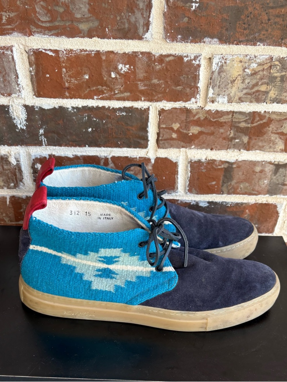Del Toro Chukka Sneakers High Road to Taos Limited Edition Size 15